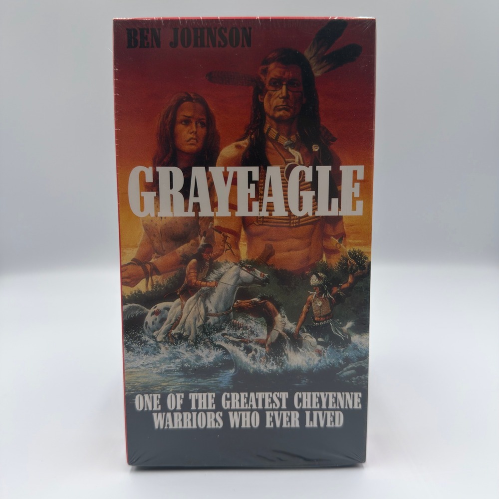 Grayeagle VHS 1993 GoodTimes Home Video Ben Johnson Alex Cord Western Movie NEW